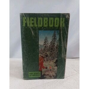 Vintage Boy Scouts Of America Fieldbook For Boys & Men Second Edition 1967 BSA